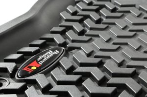 Ford F-150 Floor Liners - Front - Rugged Ridge - Terrain Floor Liner - Black - `15-`21 Ford F-150 Floor Liners - Front - Rugged Ridge - Terrain Floor Liner - Black - `15-`21